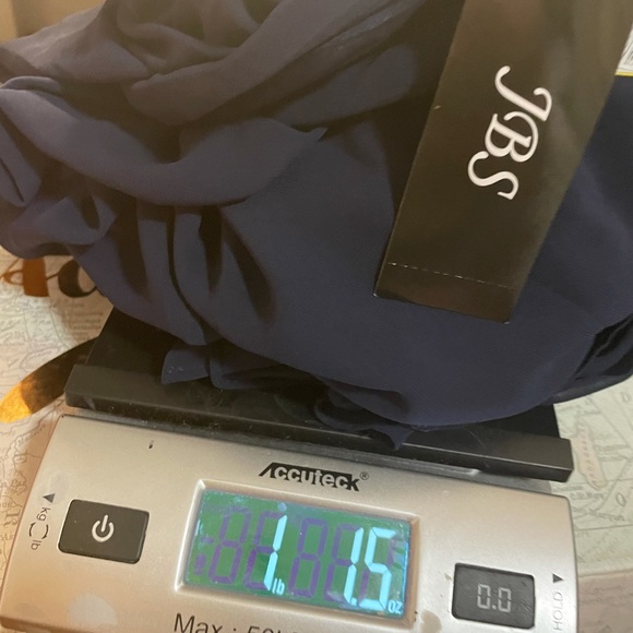 JBS Navy Evening Dress Halter Jumper - Picture 9 of 15